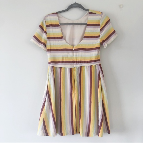⭐️HP⭐️ Madewell Striped Scoop Back Dress - Picture 11 of 17